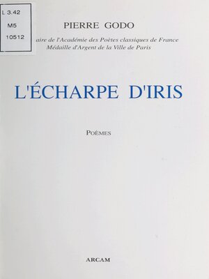 cover image of L'Écharpe d'iris